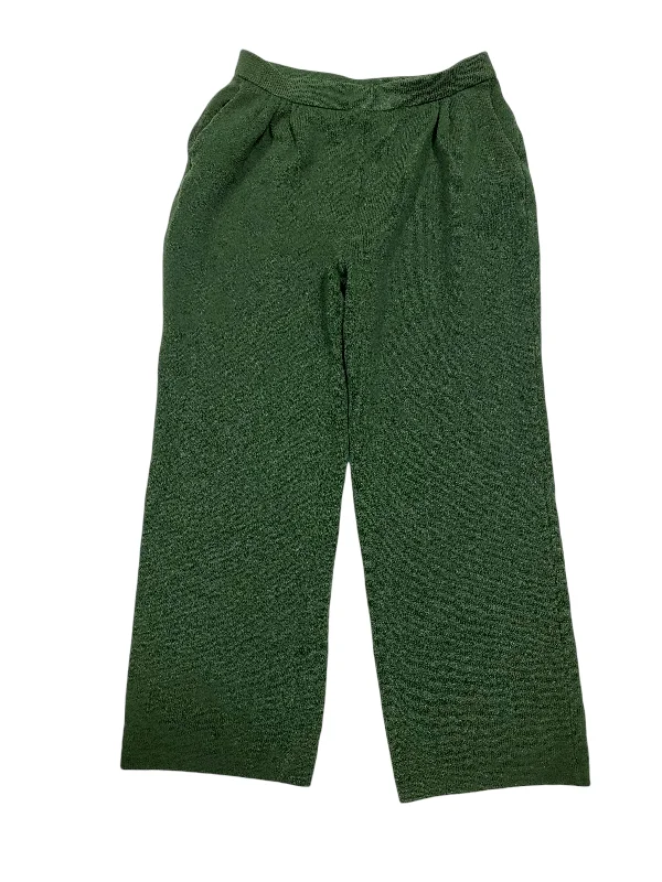 Stylish Overalls Pants-Pants Designer By St. John In Green, Size: 8