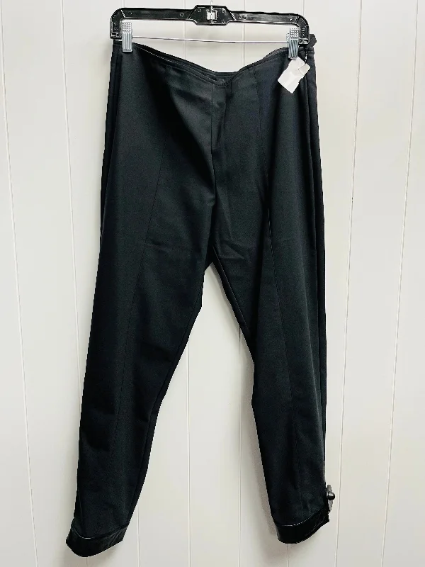 Functional Outdoor Pants-Pants Luxury Designer By St John Collection In Black, Size: 10