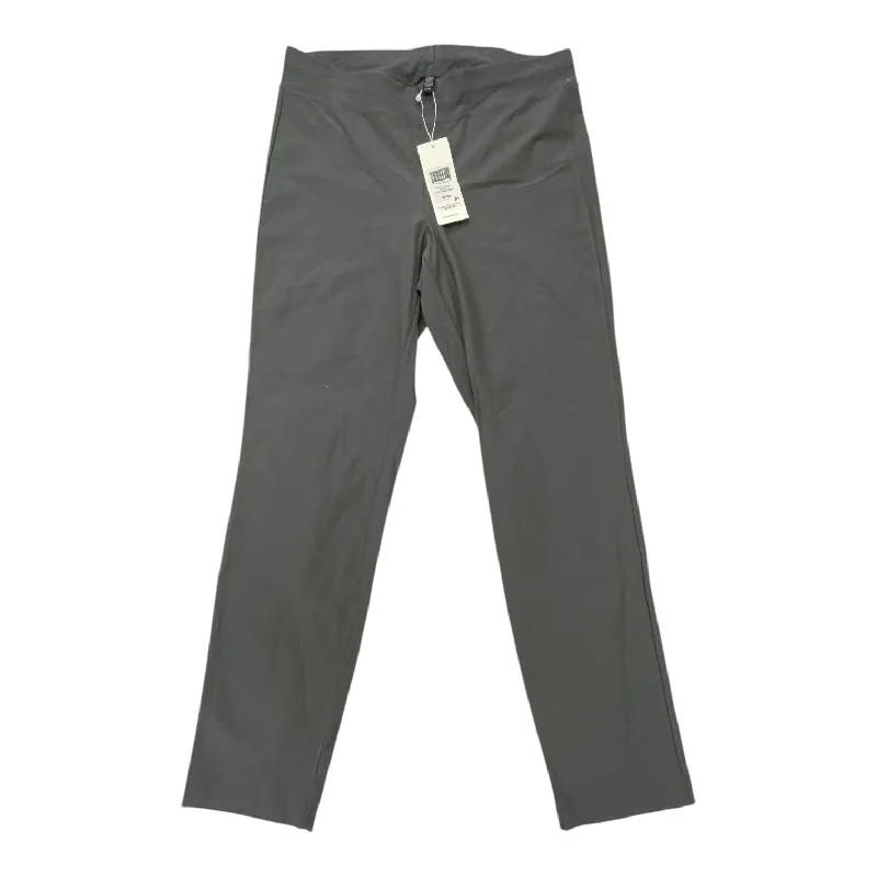 Relaxed Fit Capri Pants-Pants Designer By Eileen Fisher In Grey, Size: Xs