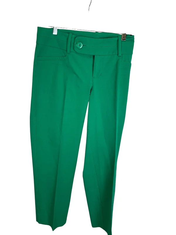 Stylish Slim Fit Pants-Pants Designer By Lilly Pulitzer In Green, Size: 10