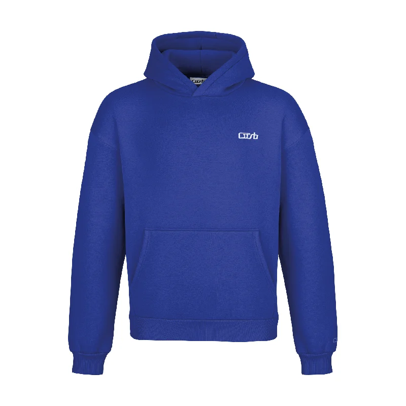 Graphic Design Hoodie-HOODIE ROYALE BLUE