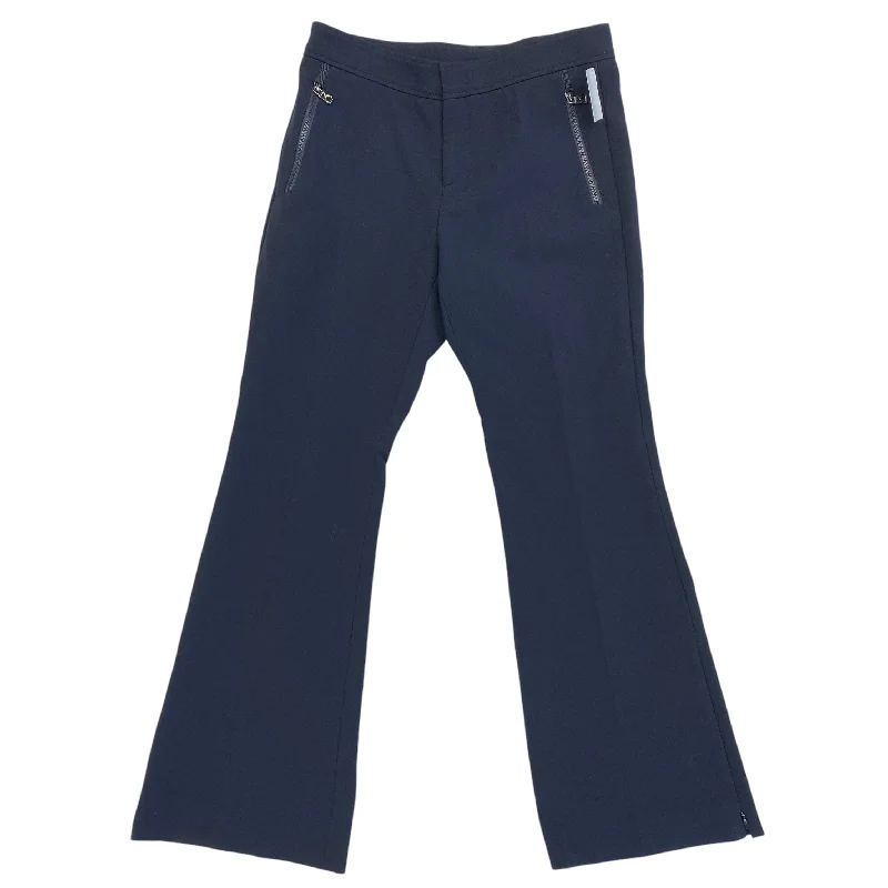 Classic Black Trousers-Pants Designer By Cmc In Navy, Size: 10