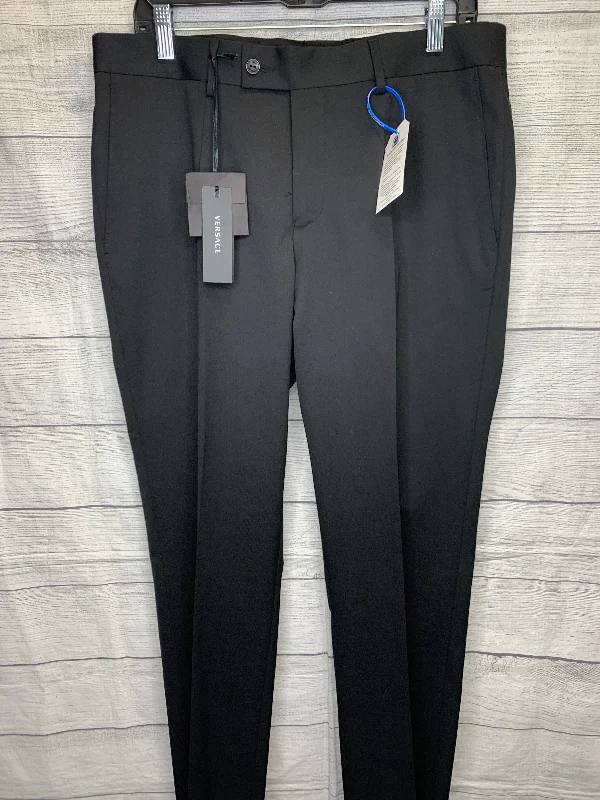 Trendy Jogger Pants-Pants Designer By Versace In Black, Size: Xl