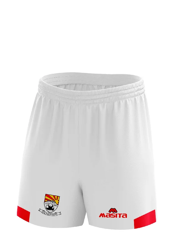 Stylish Cargo Shorts-Coolera Strandhill GAA White Shorts Adult