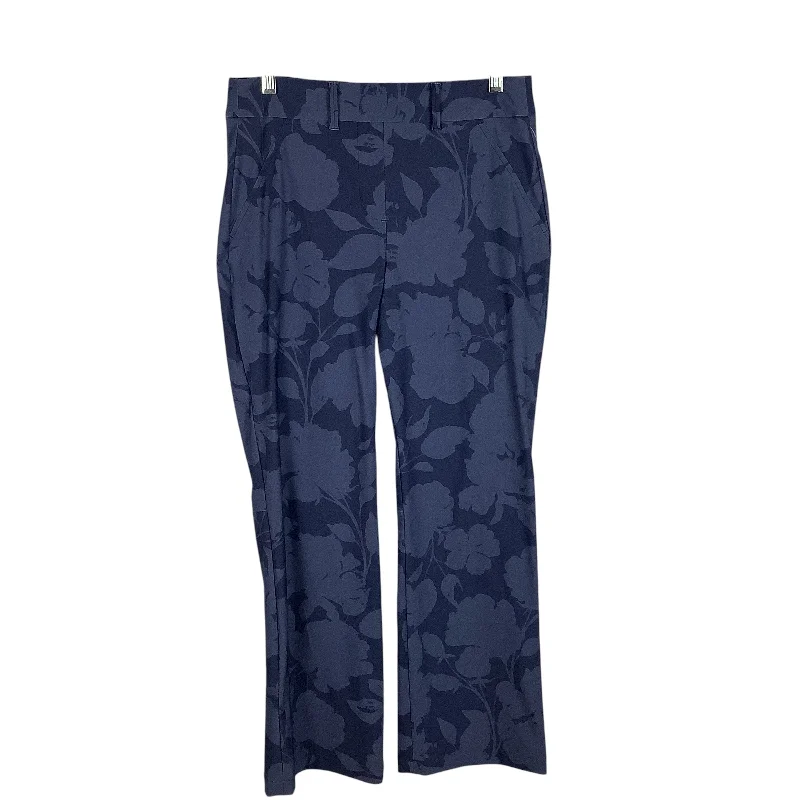 Custom Printed Pants-Pants Designer By Spanx In Navy, Size: S