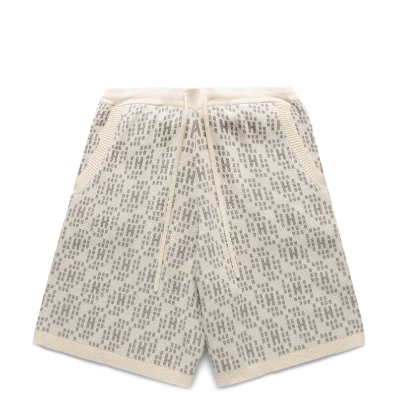 Graphic Logo Shorts-H KNIT SHORT