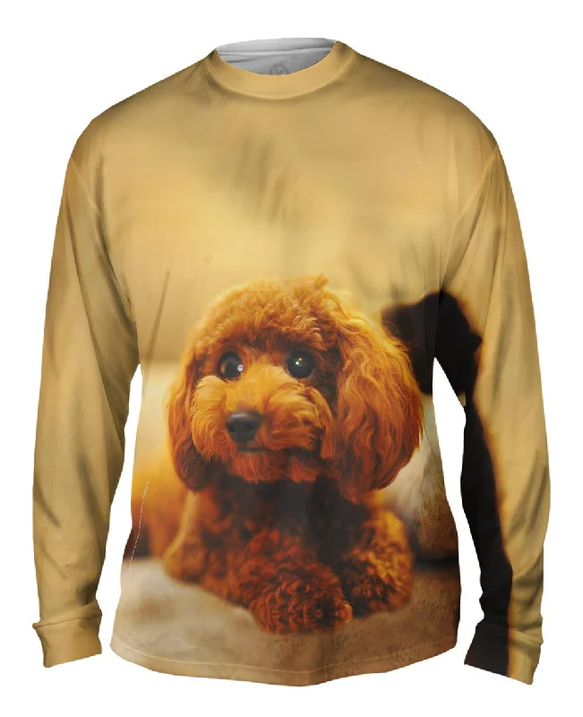 Trendy Oversized Long Sleeve-Cutest Poodle Ever