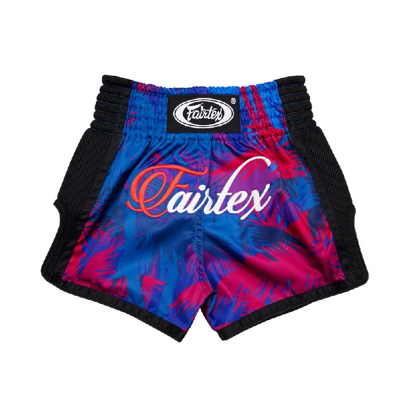 Travel Adventure Shorts-Fairtex Boxing Shorts for Kids - BSK2102 "Summer"