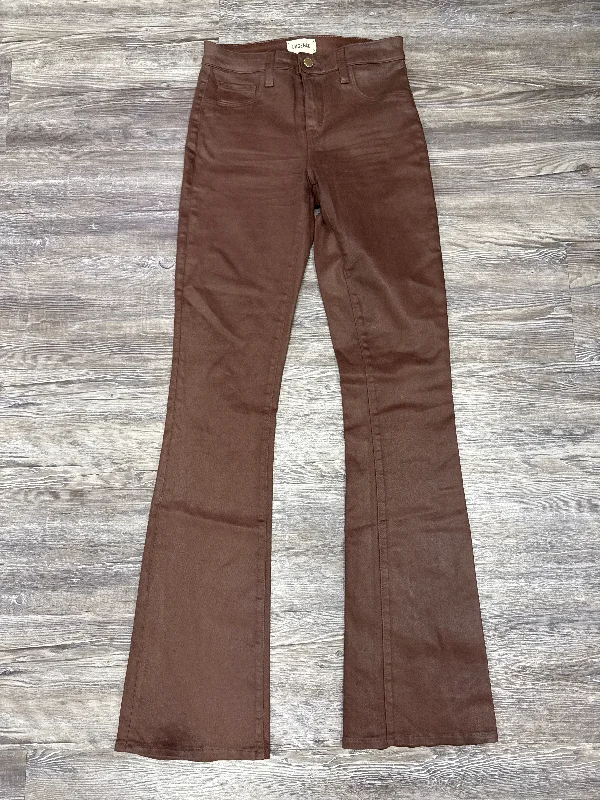 High-Performance Running Pants-Pants Designer By L Agence In Brown, Size: 0