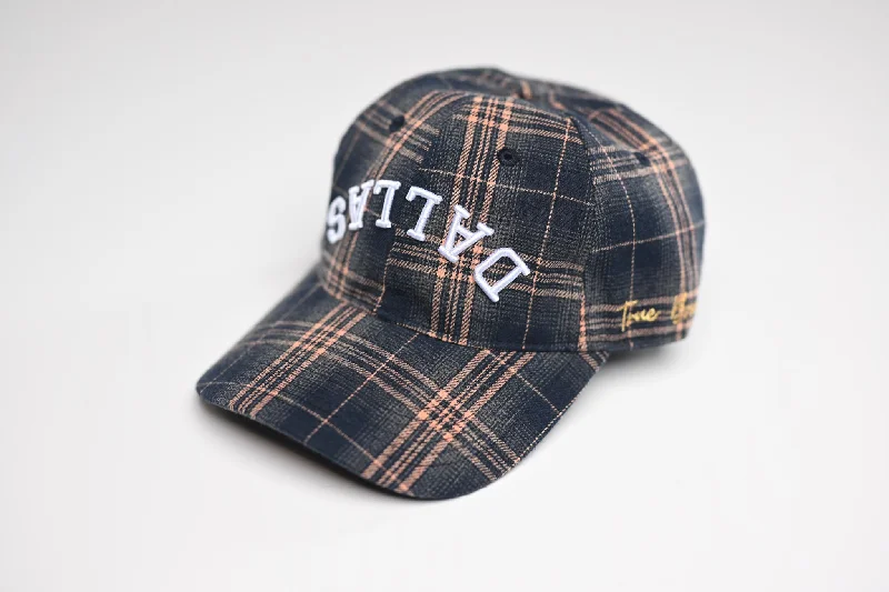 Warm Fleece Hat-WOOL PLAID - DAD HAT