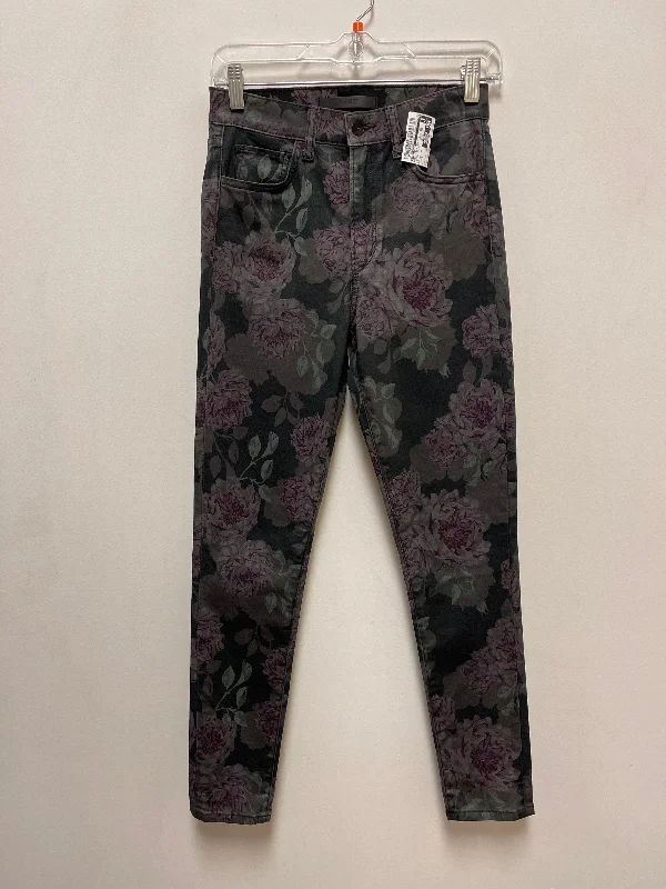 Soft Jogging Sweatpants-Pants Designer By Joes Jeans In Floral Print, Size: 2