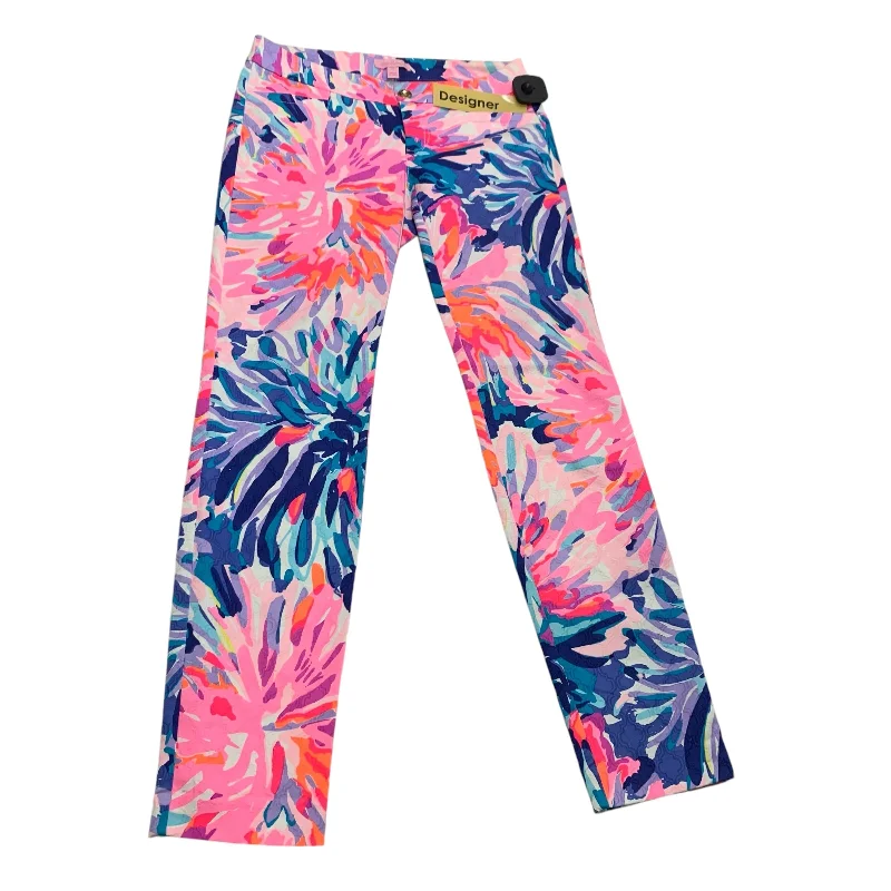 Casual Lounge Pants-Pants Designer By Lilly Pulitzer In Multi-colored, Size: 0