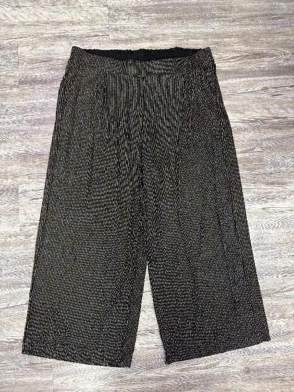 Vintage Style Denim Pants-Pants Dress By Torrid In Black & Gold, Size: 3x