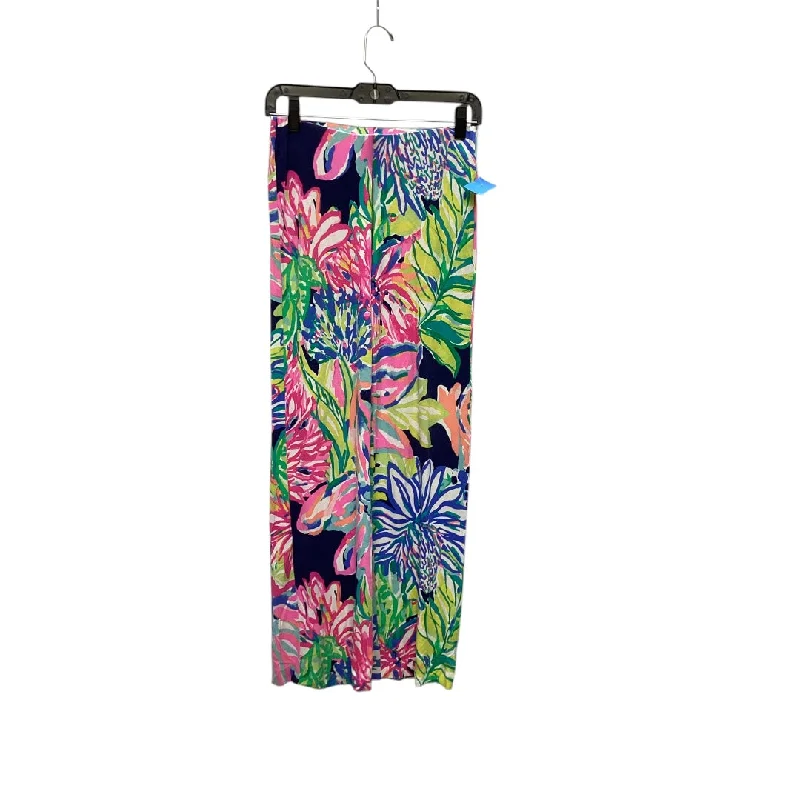 High-Waisted Pants-Pants Designer By Lilly Pulitzer In Multi-colored, Size: Xs