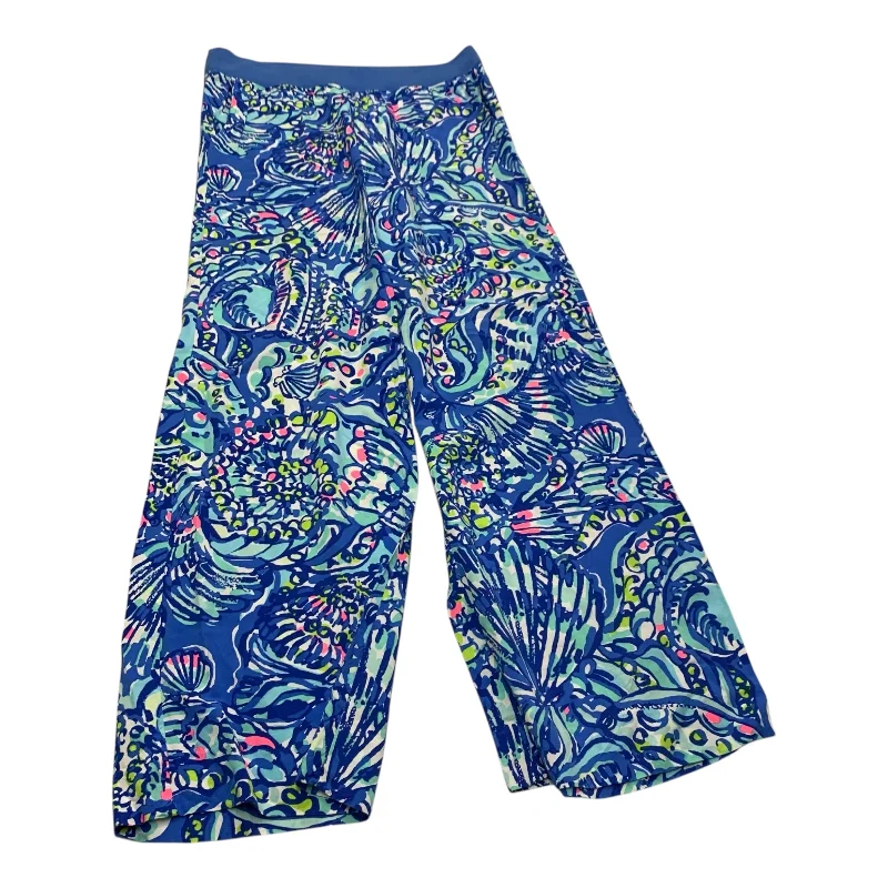 Stylish High-Rise Pants-Pants Designer By Lilly Pulitzer In Blue, Size: Xs