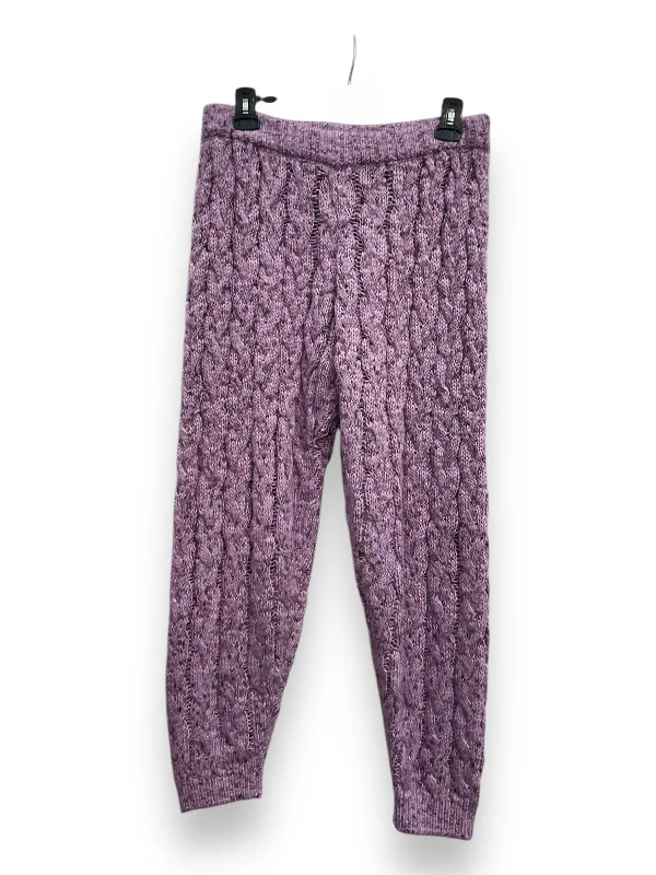 Relaxed Fit Bootcut Jeans-Pants Lounge By Free People In Purple, Size: S