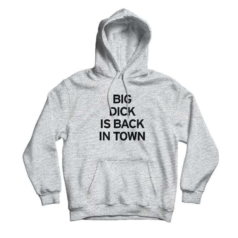 All-Season Hoodie-Back In Town Grey Hoodie