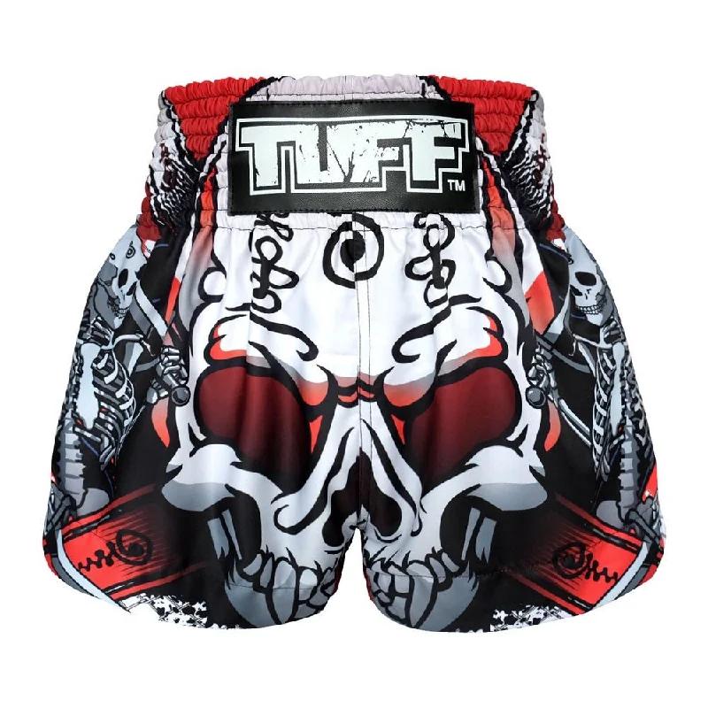 Quick-Dry Sports Shorts-Tuff Shorts TUF-MS619 White