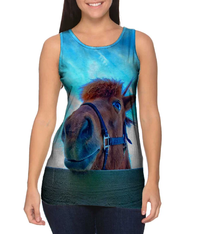 Gym Ready Tank Top-Heavenly Horse