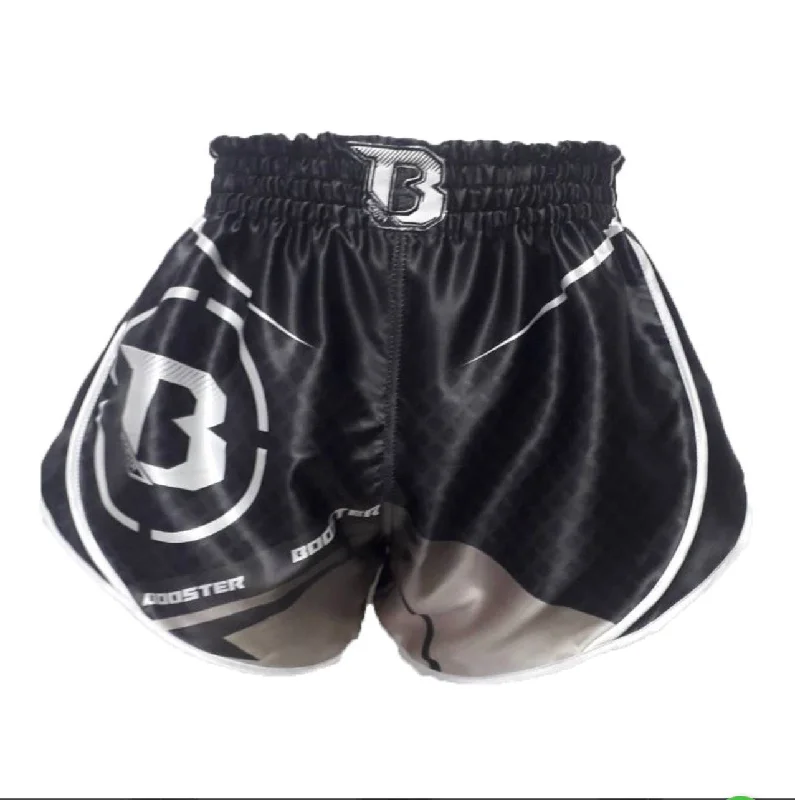 Relaxed Beach Shorts-Booster Shorts B Force 1 Black