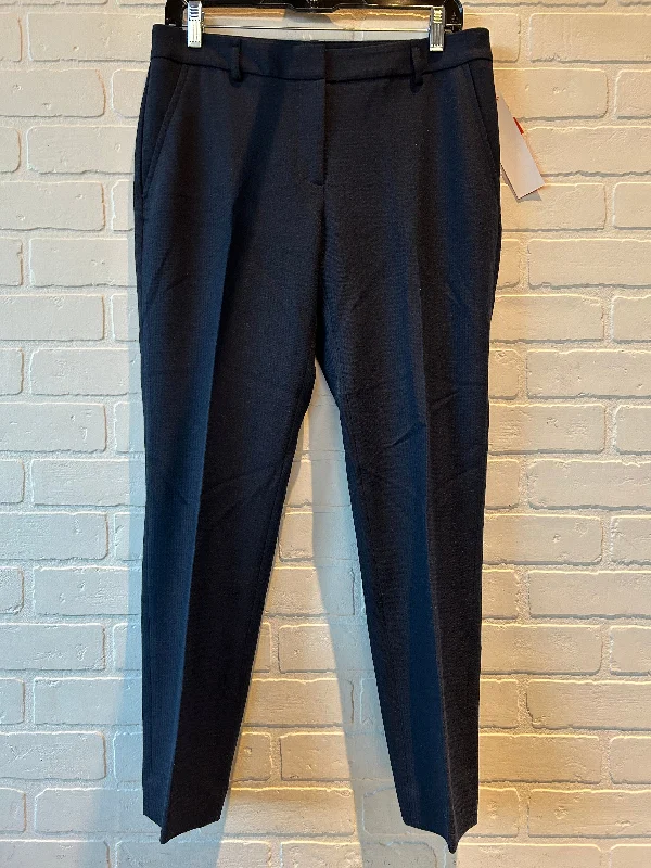 Slim Fit Work Pants-Pants Dress By Calvin Klein In Blue, Size: 4