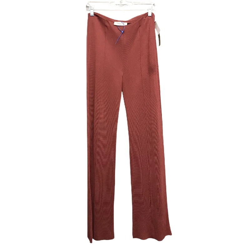 Comfortable Fitted Dress Pants-Pants Luxury Designer By Valentino-garavani In Red, Size: S