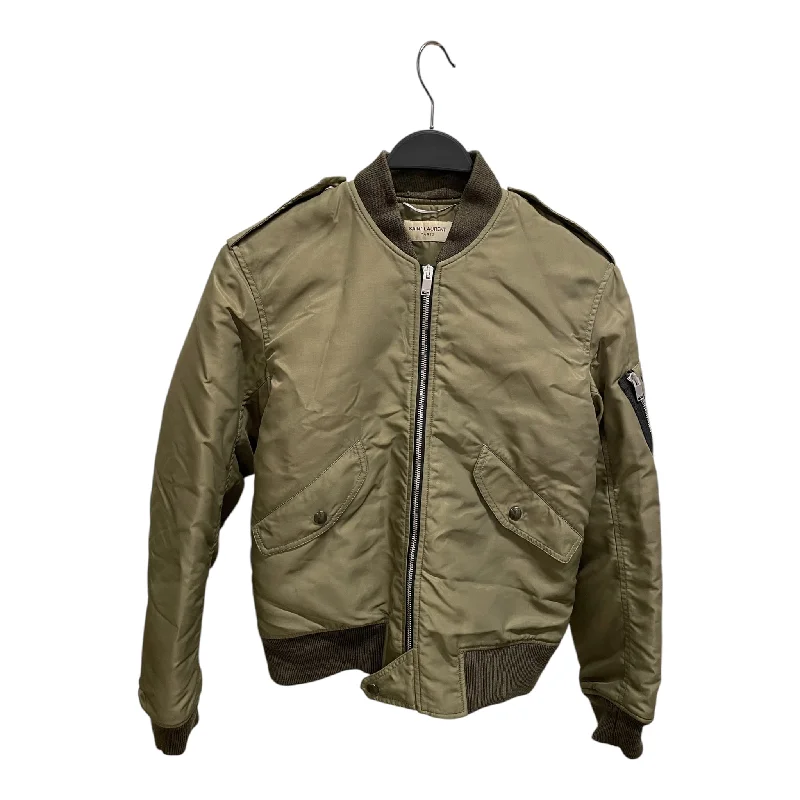 Premium Travel Jacket-SAINT LAURENT/Jacket/42/Nylon/GRN/